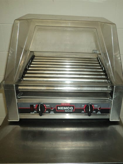 NEMCO-8027-HOT-DOG-ROLLER-GRILL