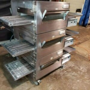 Lincoln Impinger 1100 Series Triple Stack Pizza Electric Conveyor Ovens