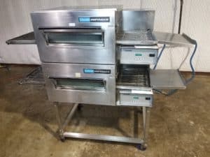 Lincoln Impinger 1116 Natural Gas Double Stack Pizza Conveyor Oven