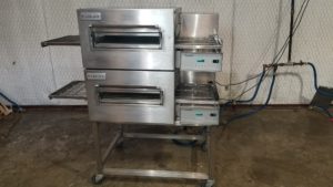 Lincoln Impinger 1116 Natural Gas Double Stack Pizza Conveyor Oven