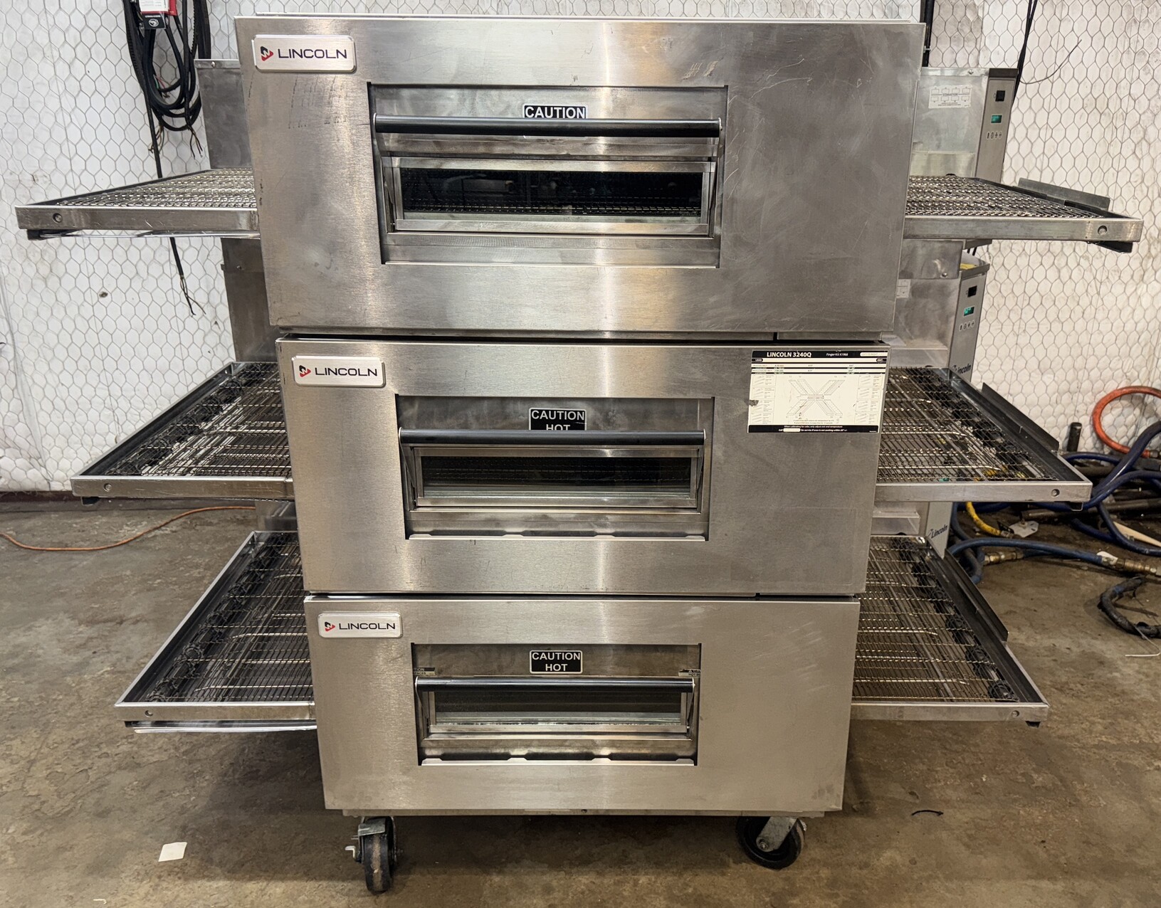 Lincoln Impinger 1600 Pizza Conveyor Ovens