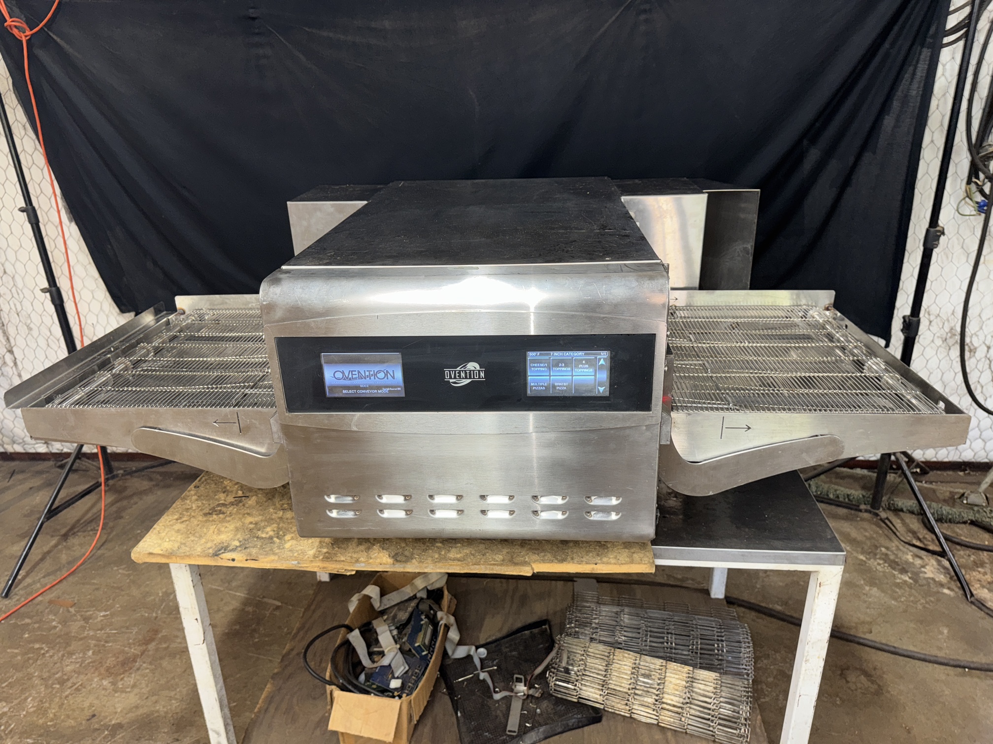 Ovention S2000 Electric Shuttle/Conveyor Pizza Ovens