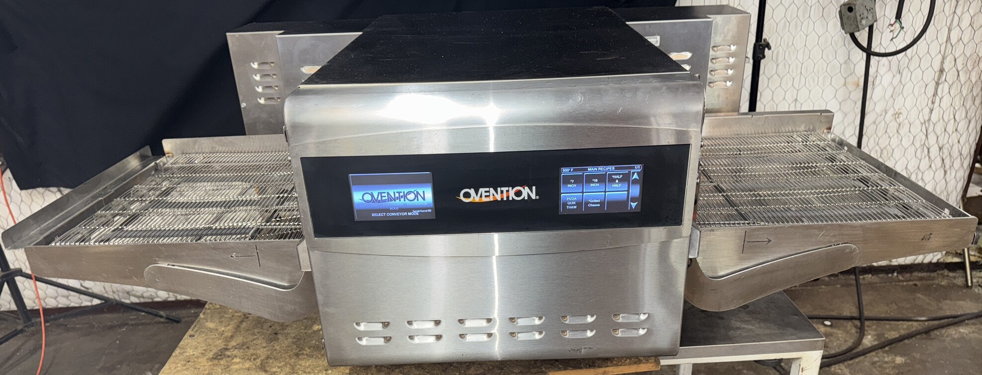 Ovention S2000 Electric Shuttle/Conveyor Pizza Ovens