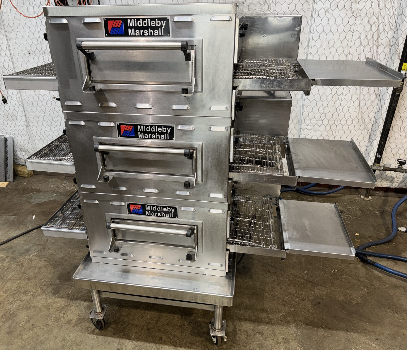 Middleby Marshall PS528g Natural Gas Conveyor Pizza Ovens