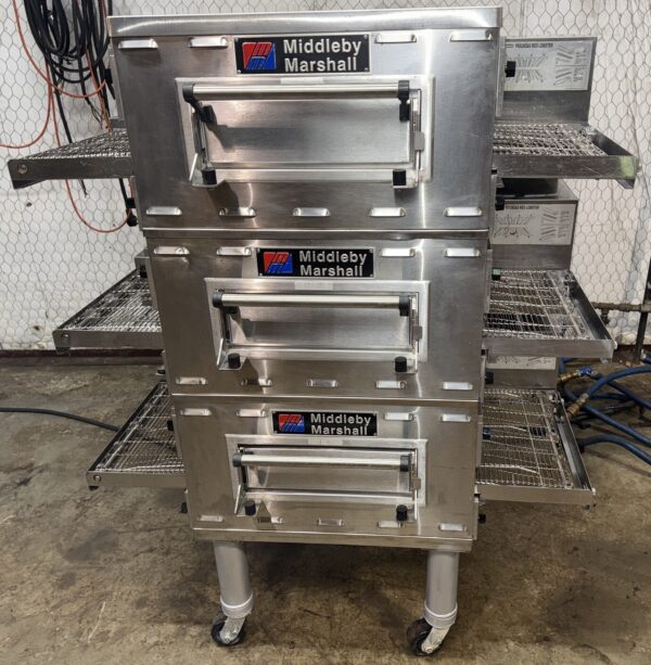 Middleby Marshall PS528g Natural Gas Conveyor Pizza Ovens