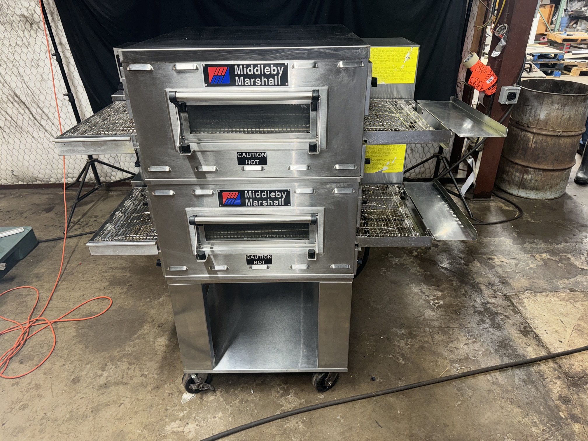 Middleby Marshall PS629e WoW! Electric Double Stack Conveyor Pizza Ovens
