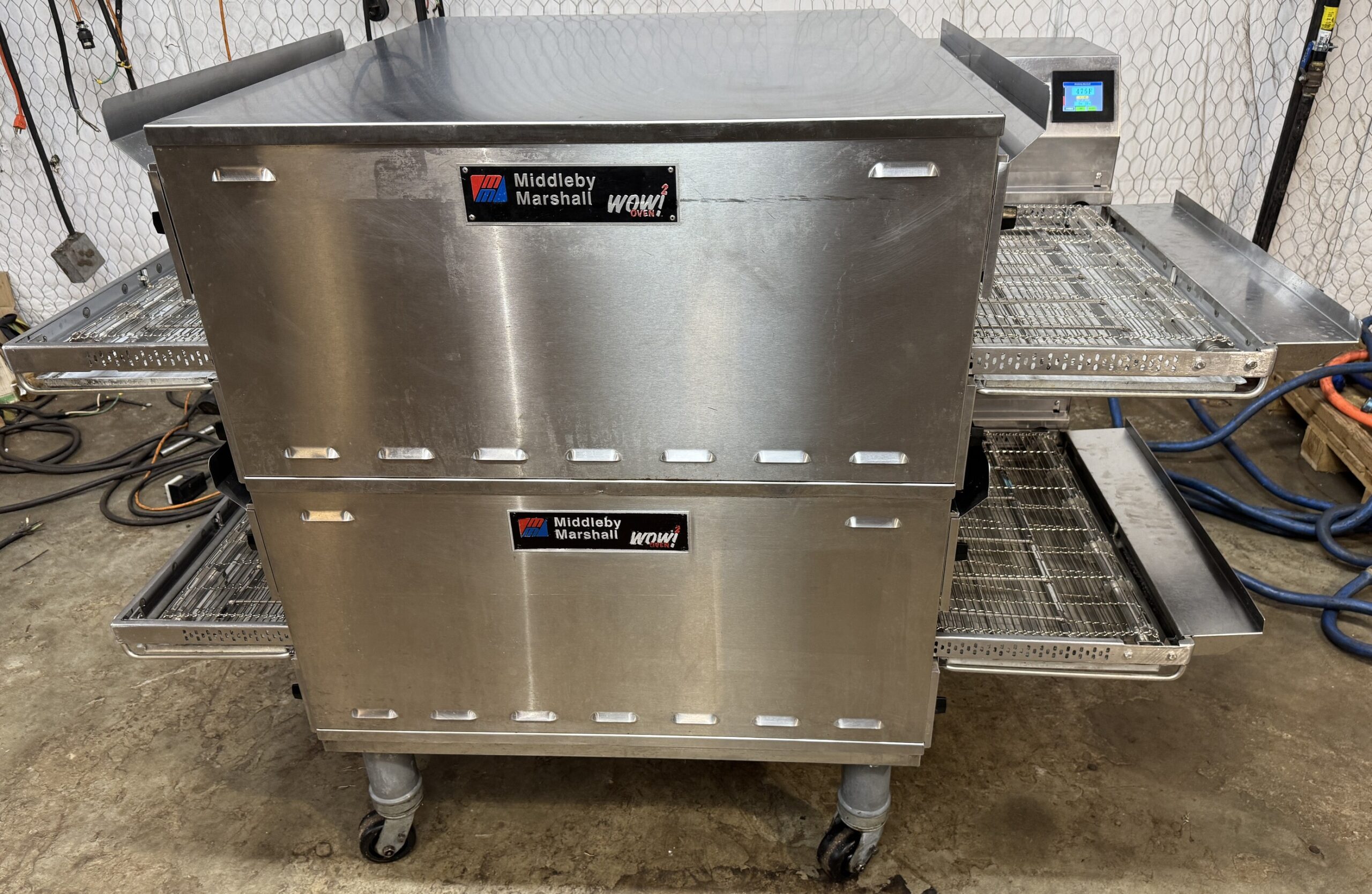 Middleby Marshall PS638g Wow! Nat. Gas Conveyor Pizza Ovens