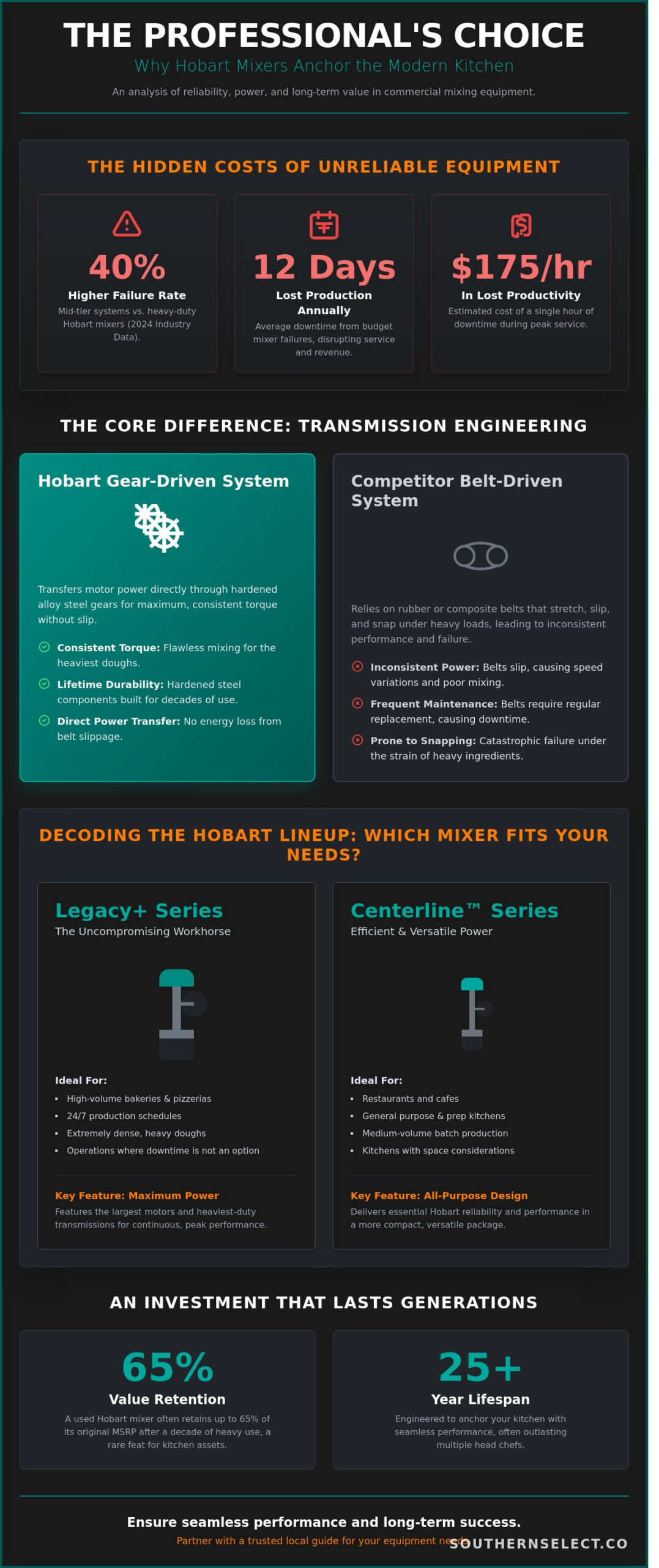 Investing in Excellence: The Definitive Guide to Hobart Mixers for 2026 - Infographic