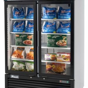 Migali Industries C-49FM-HCE 49 cu/ft Glass Door Merchandiser Freezer