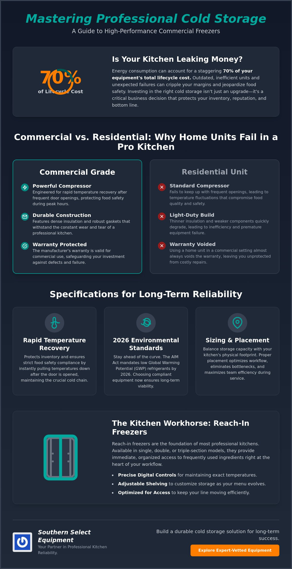 Commercial Freezers: The 2026 Professional Guide to Cold Storage Excellence
